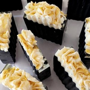 Charcoal soap in snow fairy PRE ORDER