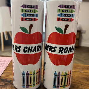 20oz steel tumblers teachers gifts