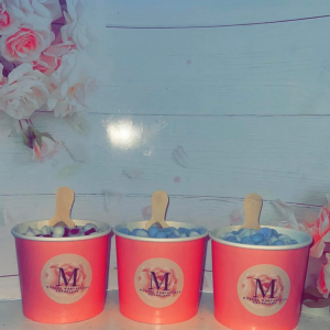 Snowy fairy Droplet tubs