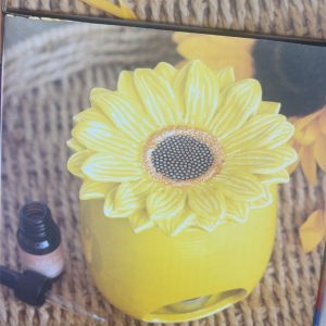 Sunflower tea light burner