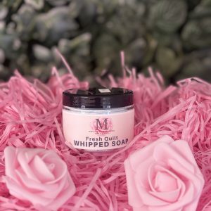 fresh quilt whipped soap
