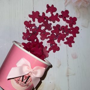 Pink Gingerbread men in gingerbread scent