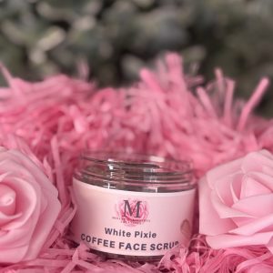 snowy fairy coffee face scrub (white pixie)