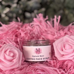 Black opium coffee face scrub (opium noir)