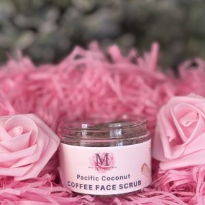 Pacific Coconut coffee face scrub