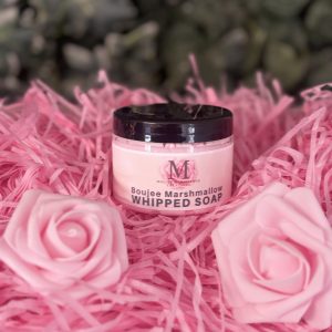 Boujee marshmallow whipped soap