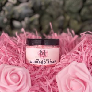 lost cherry whipped soap