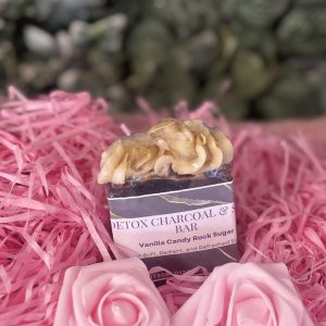 Charcoal soap in boujee marshmallow PRE ORDER