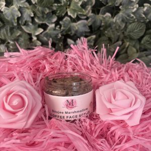 Boujee Marshmallow coffee face scrub
