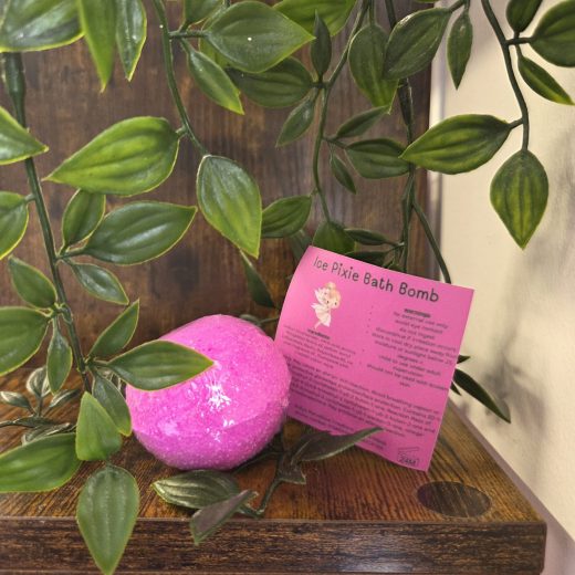 Bath Bombs in Snow Fairy