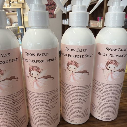 Multi purpose spray in snow fairy