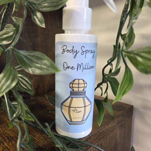 Body spray in one million