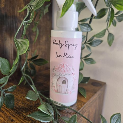 Body spray in ice pixie