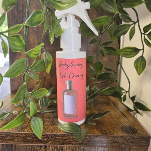 body spray in lost cherry