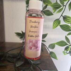 strawberry bon bon in shampoo + bubble bath
