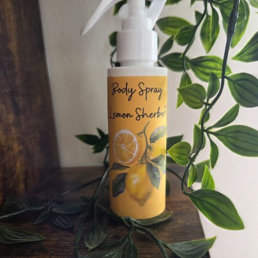 lemon Sherbert in body spray