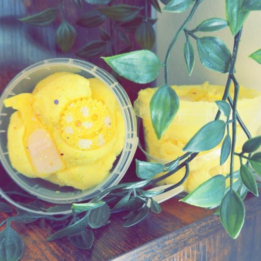 Lemon fresh scoopable wax