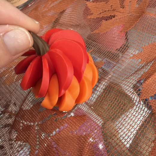 Autumn pumpkin fidget