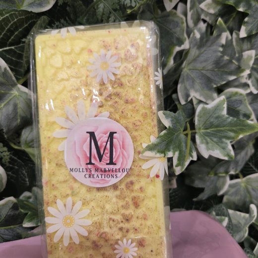 larger snap bar in lemon sorbet & Peach lemonade
